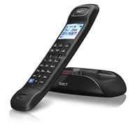 iDECT Loop Lite Plus Single, Call Blocker, DECT, Cordless Designer Home Phone, Built-in 25 Minute Answering Machine, Caller ID, Black