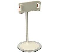 idee PTS02W Height & Angle Adjustable Commercial Graded Aluminum Table Stand for iPads Tablets and Smart Phones, 360 Degree Rotate Mount Designed for Store POS, Office & Home Desktop and more