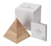 ideen.kollektiv Solid Wood Value Pyramid - Needs-Pyramid for Coaching, Therapy & Counseling - Perfect for Value Work - Visualizes Needs, Goals and Personal Development