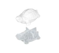 Ideen mit Herz Silicone mould turtle 2, decorative figure pouring yourself, DIY, casting mould for epoxy resin, plaster, concrete, wax or soap, food-safe