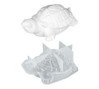 Ideen mit Herz Silicone mould turtle 3, decorative figure pouring yourself, DIY, casting mould for epoxy resin, plaster, concrete, wax or soap, food-safe