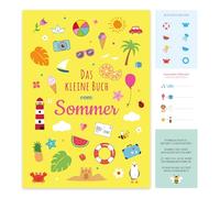 Ideenverlag HAMBURG 10 x Summer Craft Books for Children - "The Little Book of Summer" - Do-it-In Book for Children from 5 Years - Set of 10 with Puzzles & Colouring Pictures for Travel, Children's