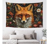 Ideeze William Morris Bird Tapestry Wall Hanging Room Art Decor Backdrop Aesthetic Tapestries for Bedroom Living Room 40x 60 Inches