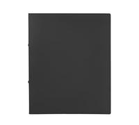 Idena 10429 - Ring Binder in DIN A4 Format, 2-Ring Mechanism with 16 mm Diameter, 20 mm Spine Width, Grey, Pack of 1