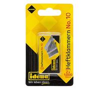 Idena 12094 Staples No. 10 2 x 1,000 Galvanised