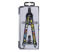 Idena 20167 Compass Style Comic with Centre Drive Wheel, Quick Adjustment Compass in Case, Includes Two Refills in Tin