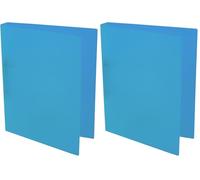 Idena 224334 A4 Ring Binder - 2 Rings Turquoise (Pack of 2)