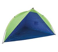 Idena 40273 Riva Beach Shell with UV Protection 60+, Approx. 2.4 x 1.25 x 1.25 m Large, Lightweight and Compact for Transportation, Ideal for The Beach, Outdoor Pool, Garden and Holidays