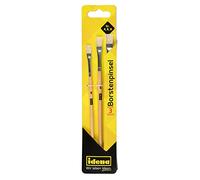 Idena 60105 Bristle Brushes, Set of 3, in sizes 4, 6 and 8