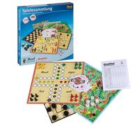 Idena 6102589 Game Collection with 150 Playing Options, Includes Original Mensch