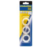 Idena 631051 Adhesive Film, Pack of 3, 12 mm x 10 m, Transparent