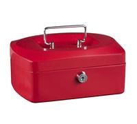Idena Cash Box 10 Inches 255 x 200 x 90 mm red