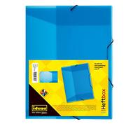 idena® DIN Box File with Elastic Strap a4 Turquoise