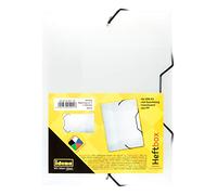 idena® DIN Box File with Elastic Strap a5 White
