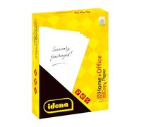 Idena Idena 10548 Copier Paper DIN A4 500 Sheets White 80 g/m² EU Ecolabel Suitable for Laser and Inkjet with Tear-Resistant Film Protective Packaging