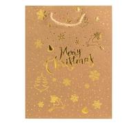 Idena Merry Christmas Gift Bag 18 x 23 x 8 cm (1 Piece)