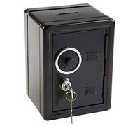 IDENA Money Safe 120 x 105 x 160 mm Black