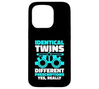 Identical Twins Different Prescriptions Yes Really Case for iPhone 15 Pro