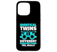 Identical Twins Different Prescriptions Yes Really Case for iPhone 15 Pro Max
