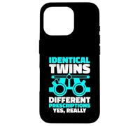 Identical Twins Different Prescriptions Yes Really Case for iPhone 16 Pro