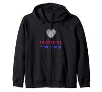 Identical Twins Zip Hoodie