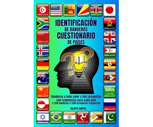 IDENTIFICACIÓN DE BANDERAS CUESTIONARIO DE PAÍSES: Domina las banderas de los países con divertidos cuestionarios, desafíos visuales y datos fascinantes. # 254 BANDERAS # 2540 PREGUNTAS