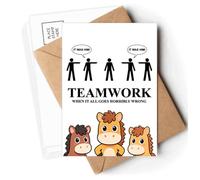 Identify Tacit Understanding Member Team Postcards Envelopes Cards Mailing Year Horse
