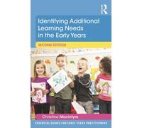 Identifying Additional Learning Needs in the Early Years