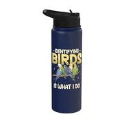 Identifying Birds is What I Do Watch Birds Bird Watcher Stainless Steel Insulated Water Bottle