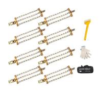 Identity Adjusting Winter Pull Fetters with Mechanical Tensioner Tool Complimentary Installation Process Exemplary for Automobiles Pickups Light Commercial Automobiles Crisis Brake Snow Fetters