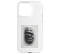 Identity Crisis Art Print Techno Glitch Black Ink Portrait Case for iPhone 15 Pro Max