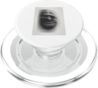 Identity Crisis Art Print Techno Glitch Black Ink Portrait PopSockets PopGrip for MagSafe