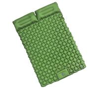 Identity Inflating Double Backpacking Slumbering Pad Highlighting Constructed in Foot Fan for Rapid 3 Moment Inflation Additional Second Deflation Permanent Waterproof Substance for Wilderness Double