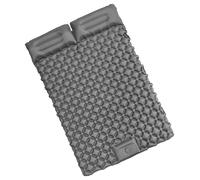 Identity Inflating Double Backpacking Slumbering Pad Highlighting Constructed in Foot Fan for Rapid 3 Moment Inflation Additional Second Deflation Permanent Waterproof Substance for Wilderness Double