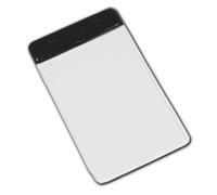 Identity-Plus: Black Topped Portrait Vinyl Plastic ID Card Badge Pass Holder (100)
