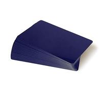 Identity-Plus: Dark Blue PVC Micron 760 Card - Coloured Core (100)