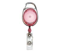 Identity Plus: Pink Premier Retractable YoYo Badge Reel Card Pass Holder (1)