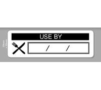 Identity Plus: Pre-Printed Self Adhesive Food Labels - USE by (25)