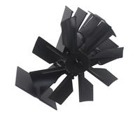 Identity Powered Stovetop Fan with Aluminum Alloy Sharpeners 35dB Quiet Action Automatic Warm Regulation Technology Heat Powered Stove Fan