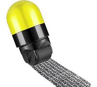 Identity Protection Roller Stamp Wide Rolling Theft Identity Prevention Stamp for Secure Confidential ID Blackout Security, Anti Theft and Privacy Safety (Yellow)