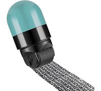 Identity Protection Roller Stamp Wide Rolling Theft Identity Prevention Stamp for Secure Confidential ID Blackout Security, Anti Theft and Privacy Safety (Light Blue)