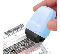 Identity Protection Stamps - Photosensitive Security Stamp, Wide Rolling Supplies | Reusable Eraser Rollers Prevention , Ink Confidential Eraser Roller for Privacy Protection ID Guard , Pink, 6*3*3cm