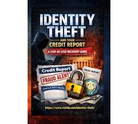 Identity Theft and Your Credit Report A Step by Step Recovery Guide: How to Spot Fraud, Dispute It, and Hold Companies Accountable