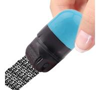 Identity Theft Protection Roller Stamp for Identity Protection & Security | Double Ended Design Roller | Blackout Roller for Efficient Coverage for Home Offices or U