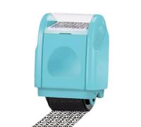 Identity Theft Protection Roller Stamp Set, Including 10-Pack Refills - Confidential Roller Stamp, Anti Theft, Privacy & Security Stamp for Data Guard, Quick and Effective Security Ink Roller