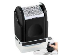 Identity Theft Roller Stamp | Rollers Privacy Protection | Confidential, Anti Theft, Privacy | Designed for ID | Information Blocker for Mailing Writing Documents Wa