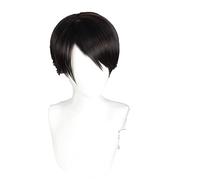 Identity V Naib Subedar Short Black Wig Cosplay Costume Halloween Costume Synthetic Hair Wigs For Men High Temperature Fiber