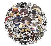 Identity5 Stickers, 50 Pcs EmilyDyer VeraNair EmmaWoods Cute Figure Vinyl Waterproof DIY Sticker Decals for Party, Water Bottle Scrapbook Laptop Skateboard Computer for Teens Students