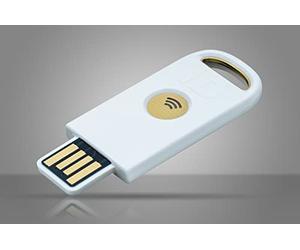 Identiv uTrust FIDO2 NFC+ Security Key USB-A (FIDO2, U2F, PIV, TOTP, HOTP, WebAuth)