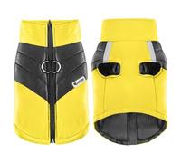 Idepet Dog Winter Coat Waterproof Dog Jackets Warm PetClothes for Small Medium large Pet Dog Cat Puppy S M L XL XXL 3XL 4XL 5XL (Yellow, 2XL)